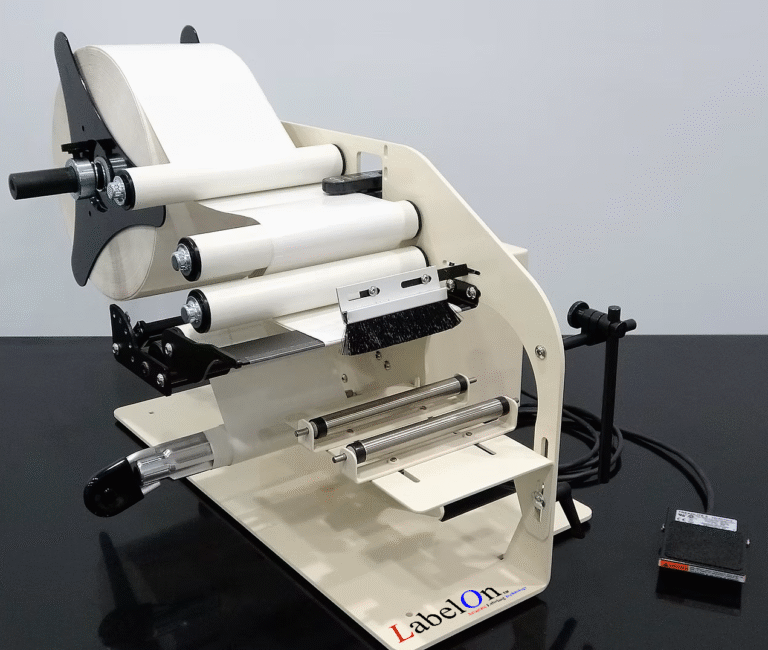 Motor Label Driven Product Rotation - LabelOn™ Labeler Machines